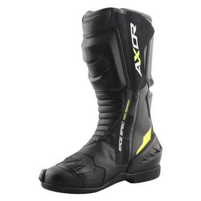 Axor-Racer Tec Riding Boots (Black Neon-Green)