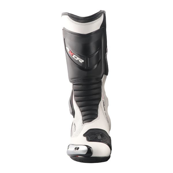 Axor-Racer Tec Riding Boots (Black White-Red)