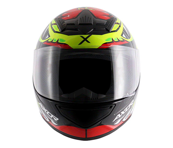 Axor Rage Python Black Neon Yellow Helmet