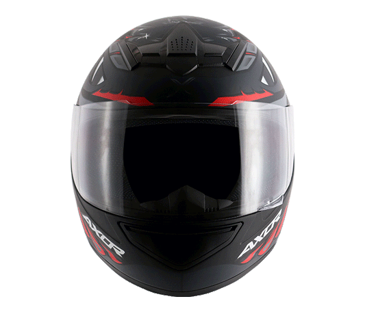 Axor Rage Python Dull Black Grey Helmet