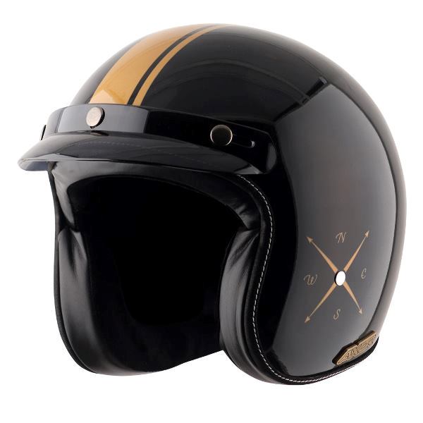 Axor Retro Jet Euro Globe Helmet - Black