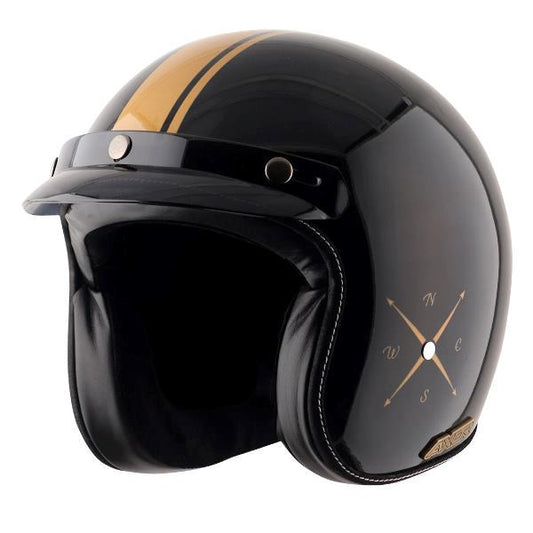 Axor Retro Jet Euro Globe Helmet - Black