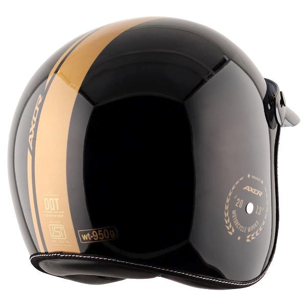 Axor Retro Jet Euro Globe Helmet - Black