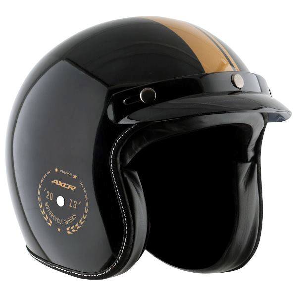 Axor Retro Jet Euro Globe Helmet - Black