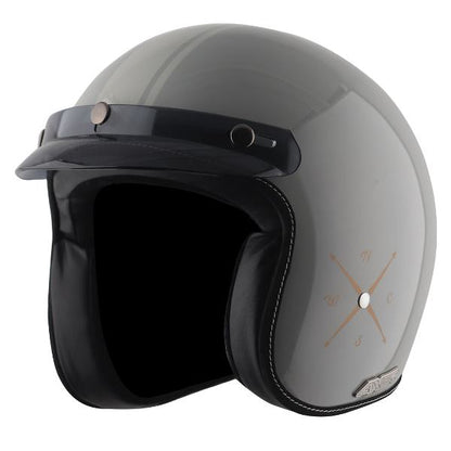 Axor Retro Jet Euro Globe Helmet - Cool Grey