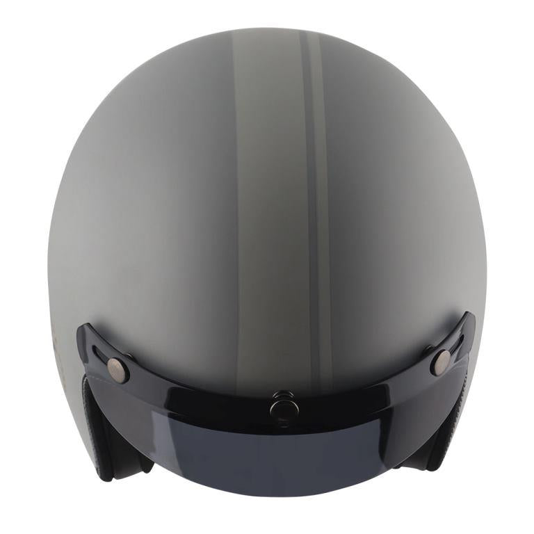 Axor Retro Jet Euro Globe Helmet - Dull Cool Grey