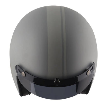 Axor Retro Jet Euro Globe Helmet - Dull Cool Grey