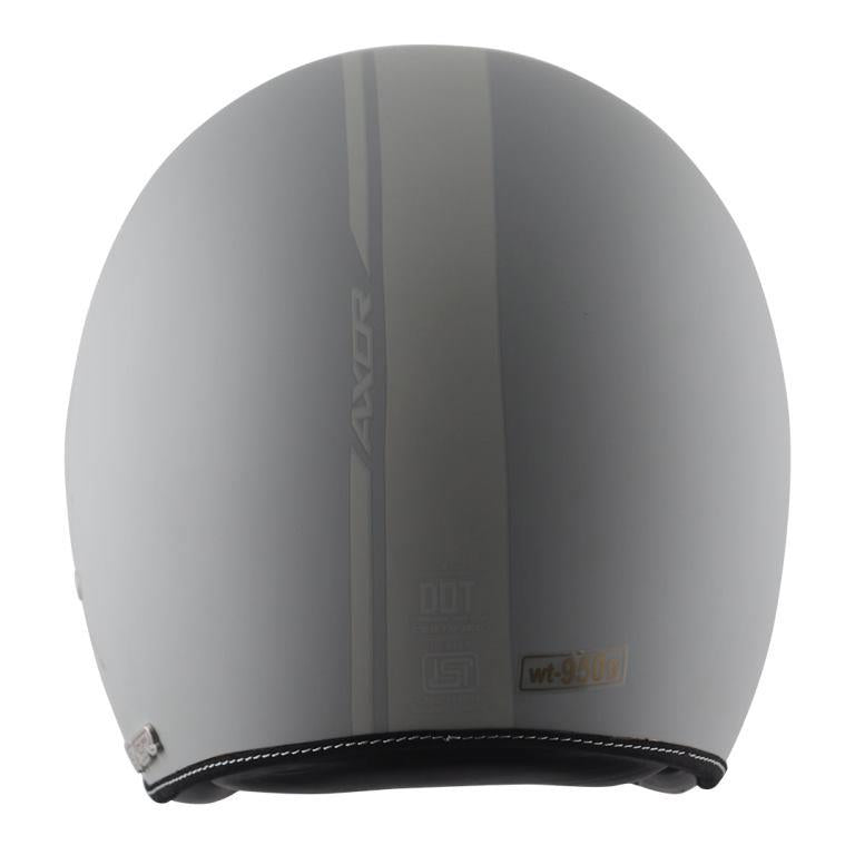 Axor Retro Jet Euro Globe Helmet - Dull Cool Grey