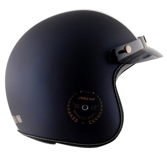 Axor Retro Jet Euro Globe Helmet - Dull Royal Blue