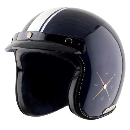 Axor Retro Jet Euro Globe Helmet - Royal Blue