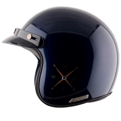 Axor Retro Jet Euro Globe Helmet - Royal Blue