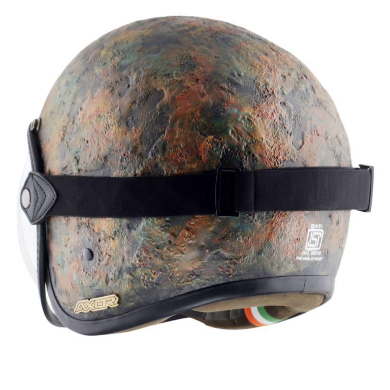 Axor Retro Jet Veer Helmet-Camouflage Green