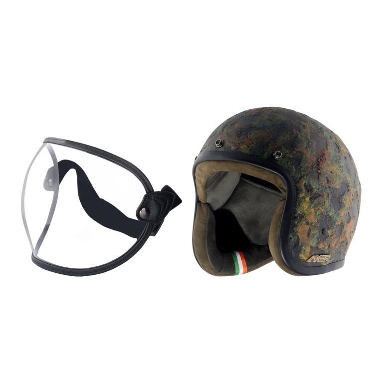 Axor Retro Jet Veer Helmet-Camouflage Green