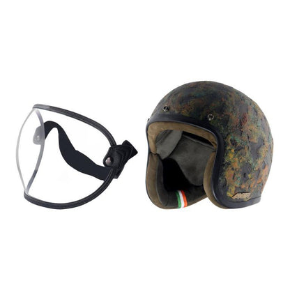 Axor Retro Jet Veer Helmet-Camouflage Green