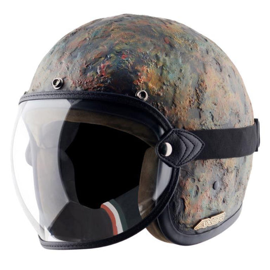 Axor Retro Jet Veer Helmet-Camouflage Green