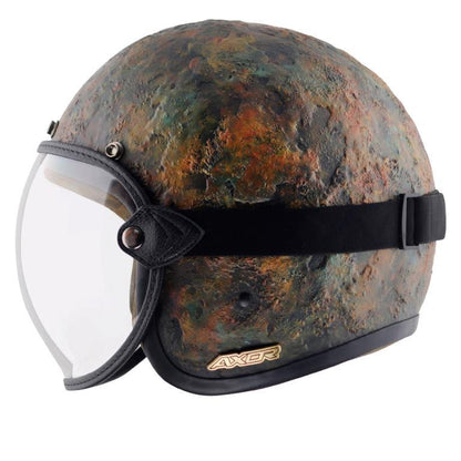 Axor Retro Jet Veer Helmet-Camouflage Green