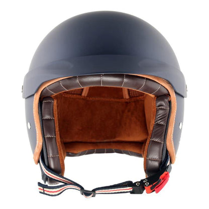 Axor Retro Jet West Helmet with Peak - Deep Blue