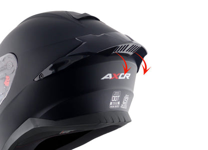 Axor Saber X-Sport Helmet - Dull Black Blue