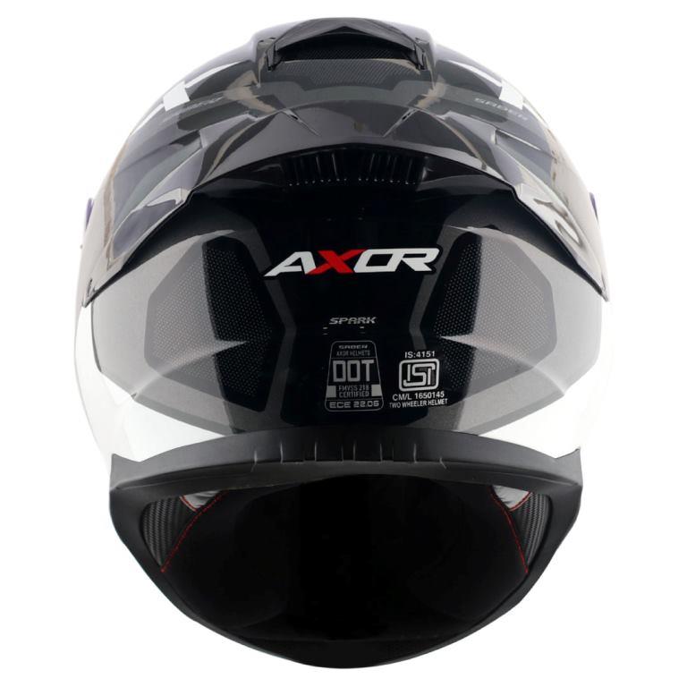 Axor Saber Spark Helmet - Black Grey