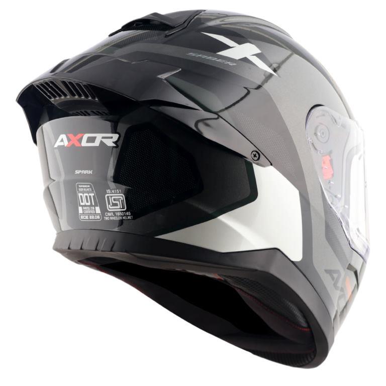 Axor Saber Spark Helmet - Black Grey
