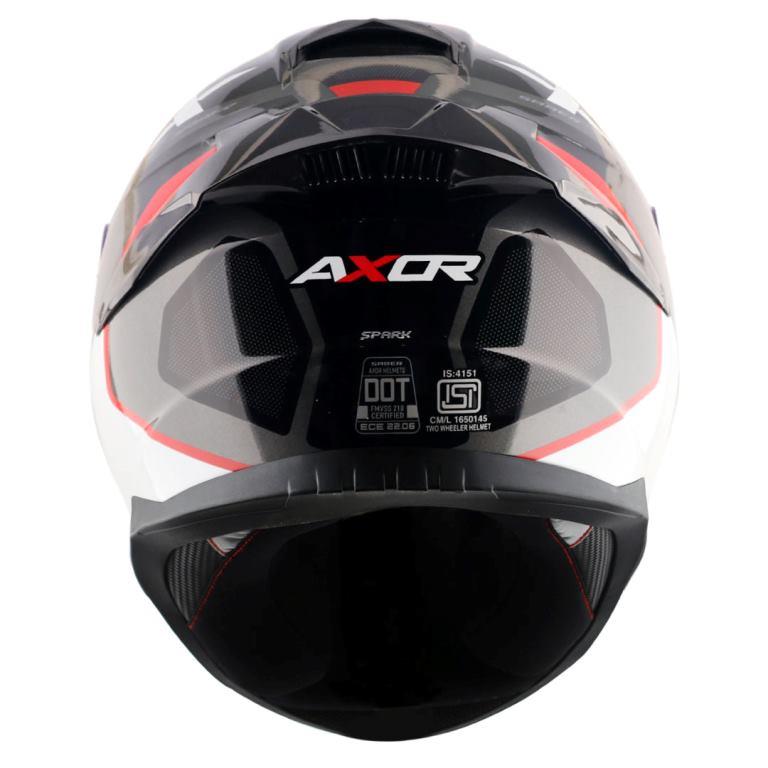 Axor Saber Spark Helmet - Black Red