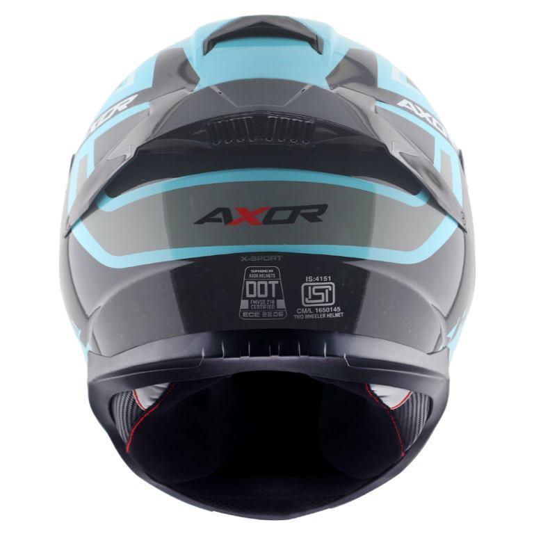 Axor Saber X-Sport Helmet - Black Neon Yellow