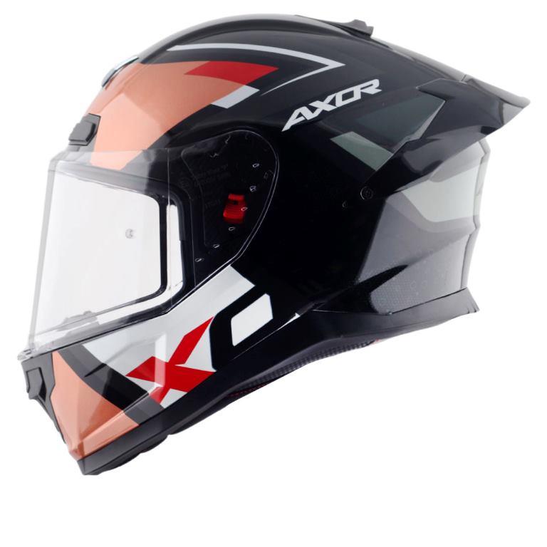 Axor Saber X-Sport Helmet - Black Orange