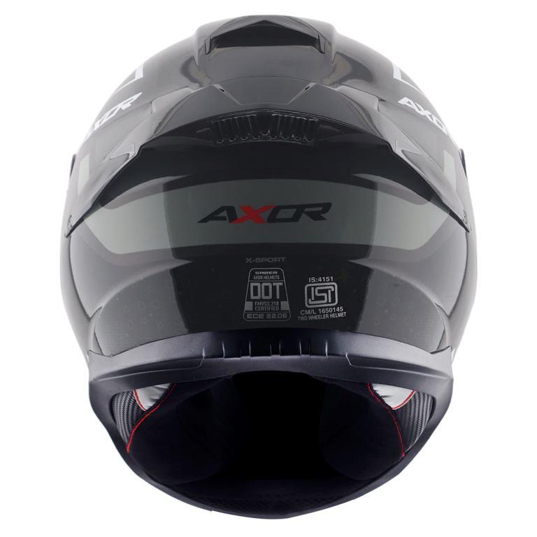 Axor Saber X-Sport Helmet - Black Orange