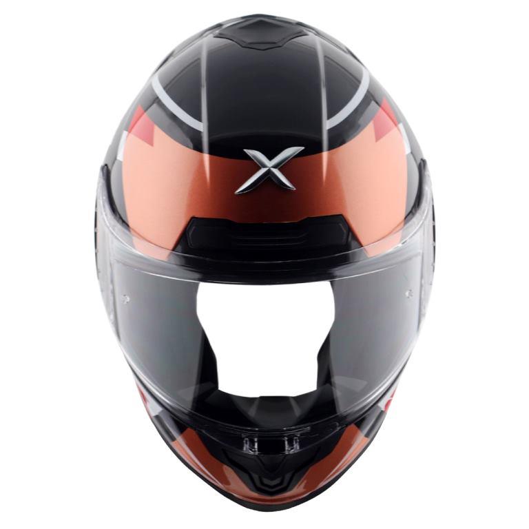 Axor Saber X-Sport Helmet - Black Orange