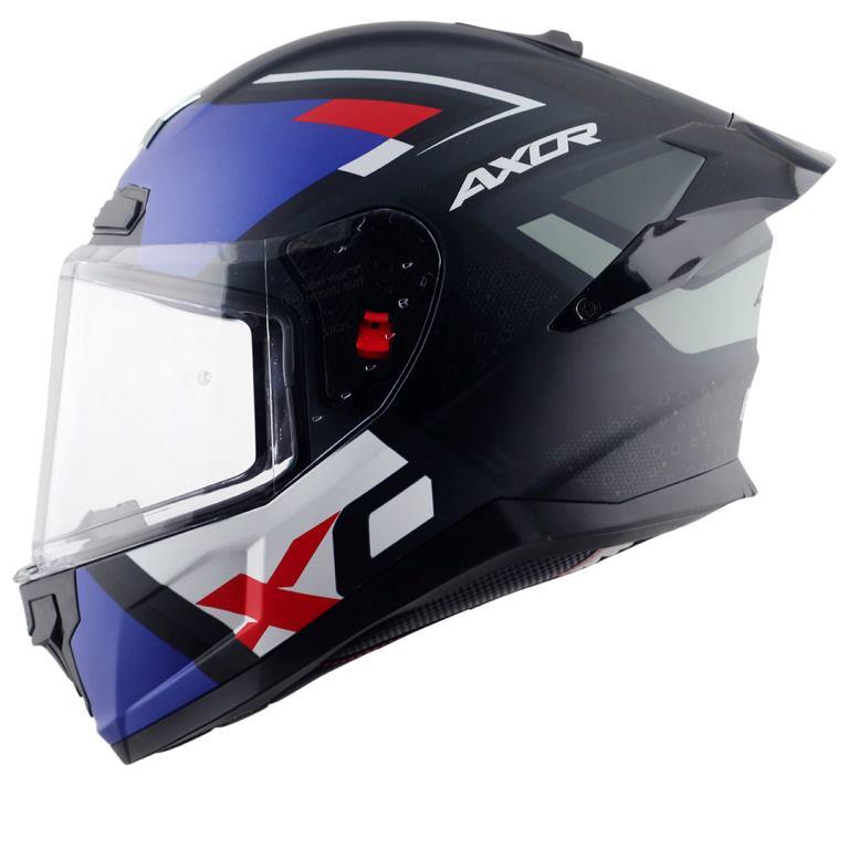 Axor Saber X-Sport Helmet - Dull Black Blue