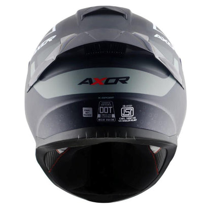 Axor Saber X-Sport Helmet - Dull Black Blue