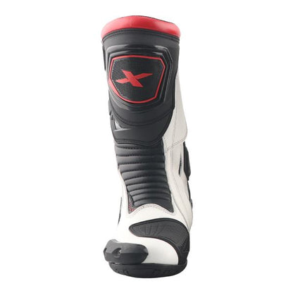 Axor Slipstream Pro Riding Boots (Black White-Red)