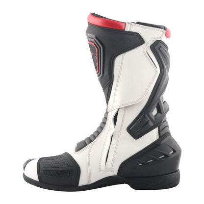 Axor Slipstream Pro Riding Boots (Black White-Red)
