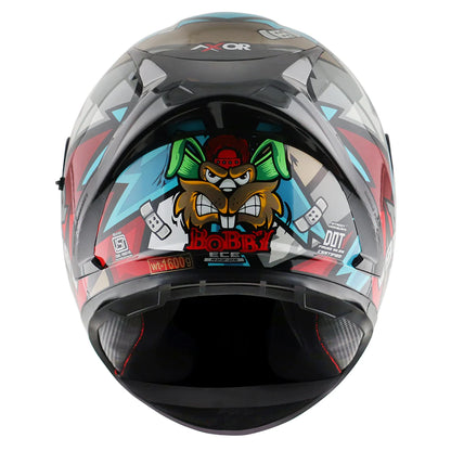 Axor Street Bobby Black Blue Helmet