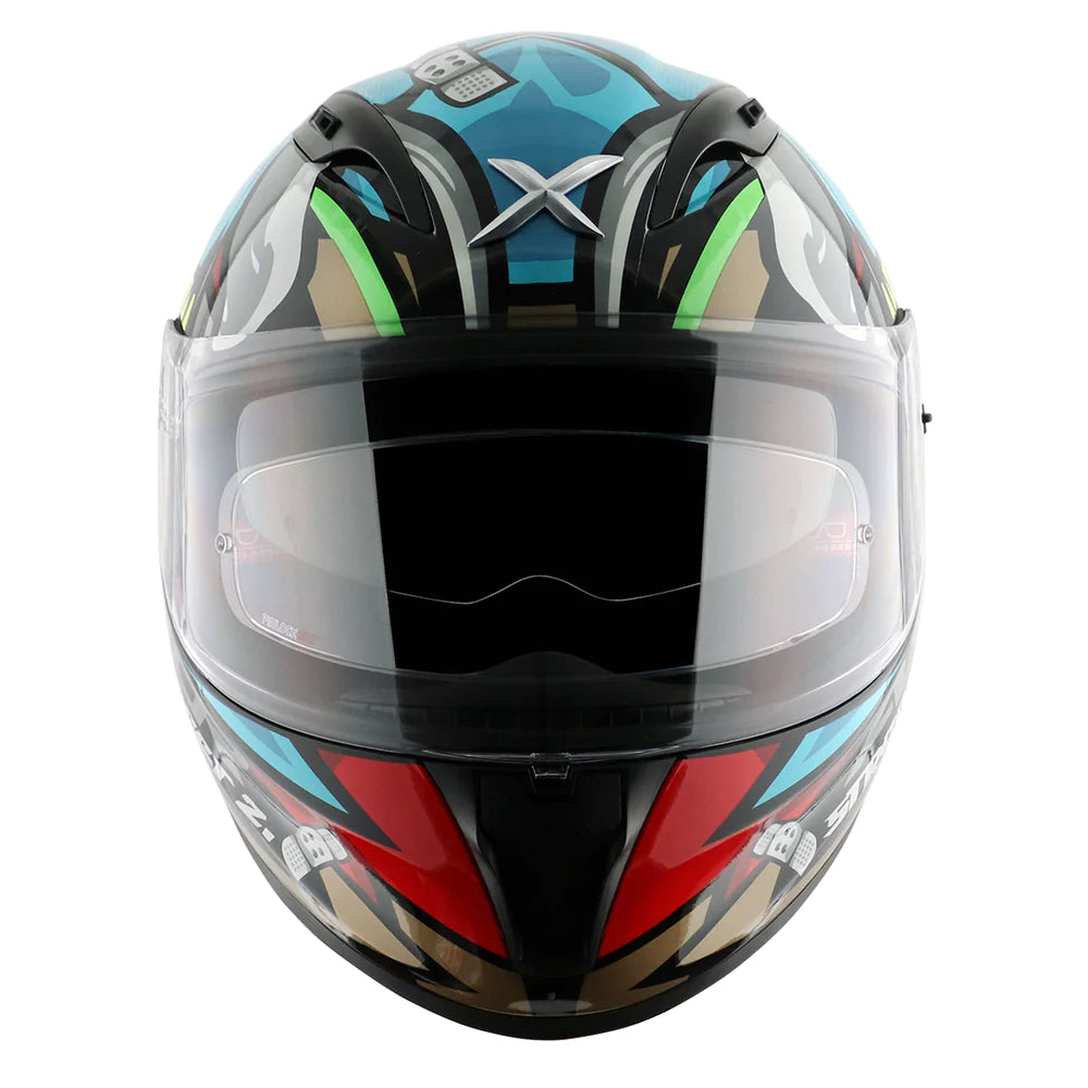 Axor Street Bobby Black Blue Helmet