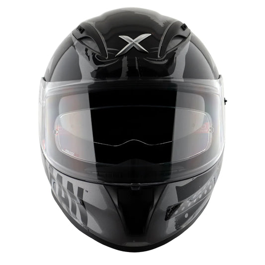 Axor Street DC Batman Full-Face Helmet - Gloss Anthracite Black