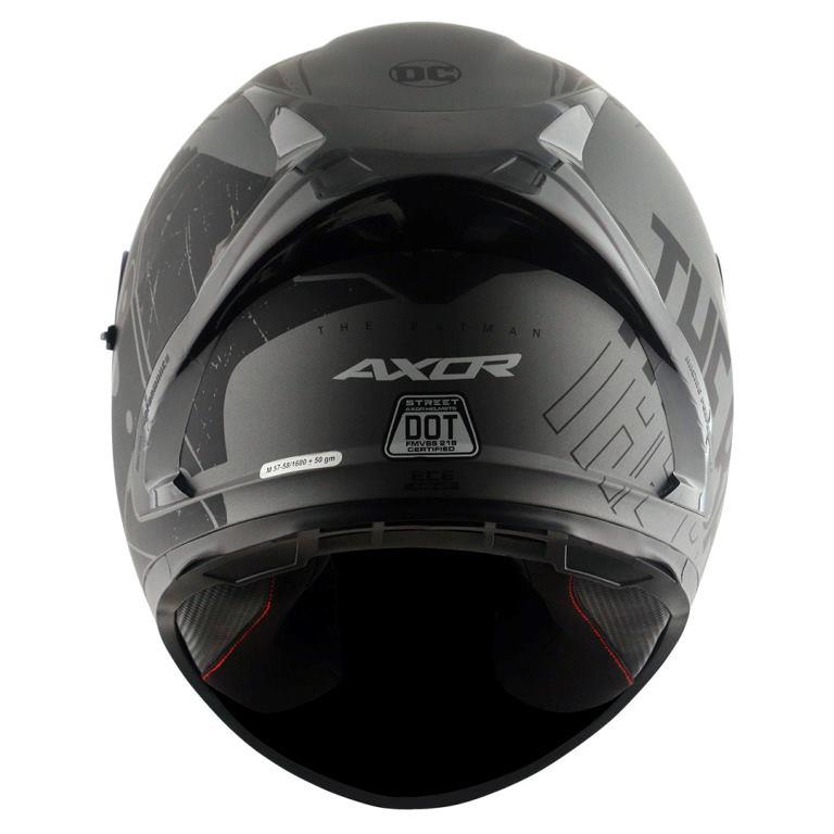 Axor Street DC Batman Helmet - Dull Anthracite Black
