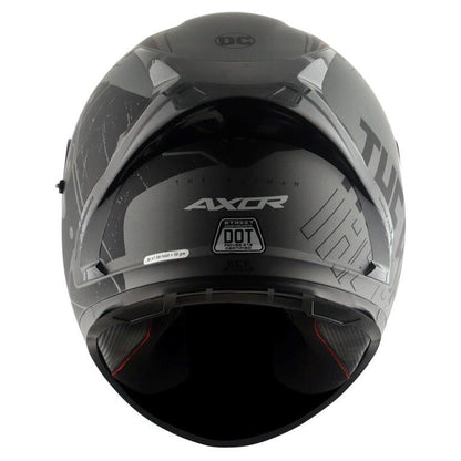 Axor Street DC Batman Helmet - Dull Anthracite Black