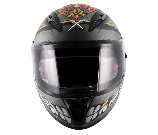 Axor Street Freedom Black Orange Dull Helmet