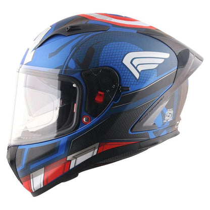 Axor Street Marvel Captain America Helmet - Dull Blue Red White