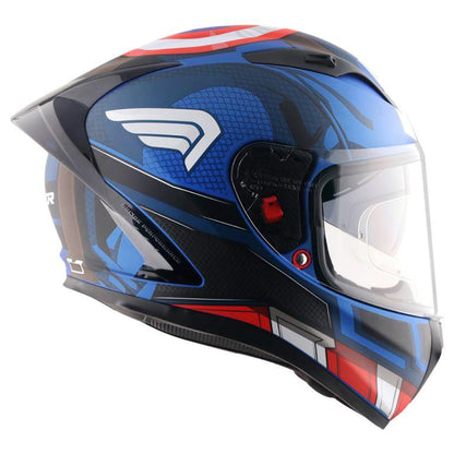 Axor Street Marvel Captain America Helmet - Dull Blue Red White