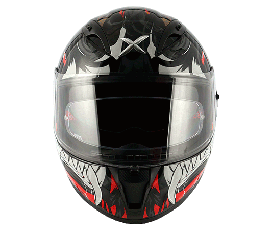 Axor Street Okami Black Grey Helmet