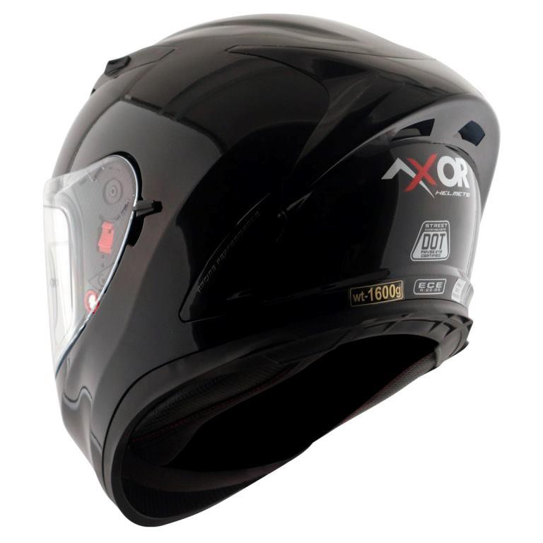 Axor Street Solid Black Helmet - Black