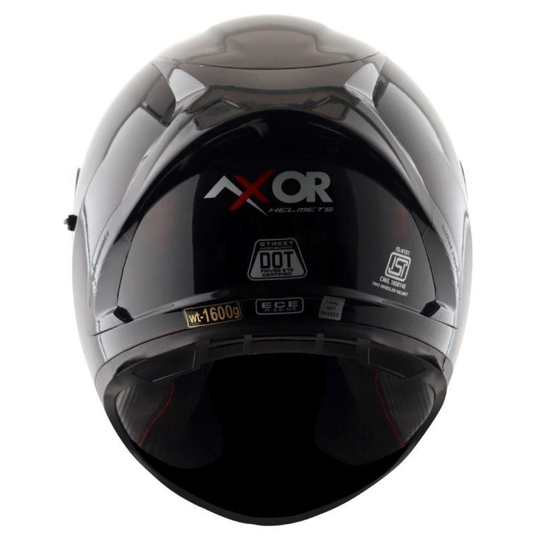 Axor Street Solid Black Helmet - Black