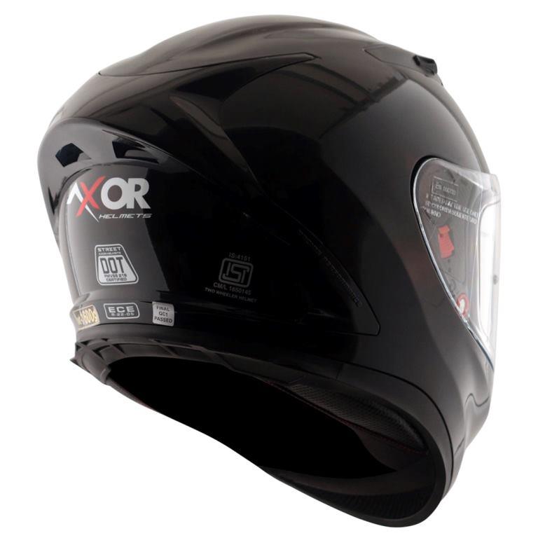Axor Street Solid Black Helmet - Black