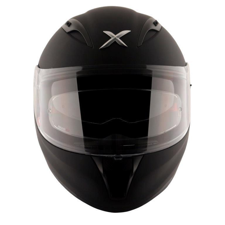 Axor Street Solid Black Helmet - Dull Black