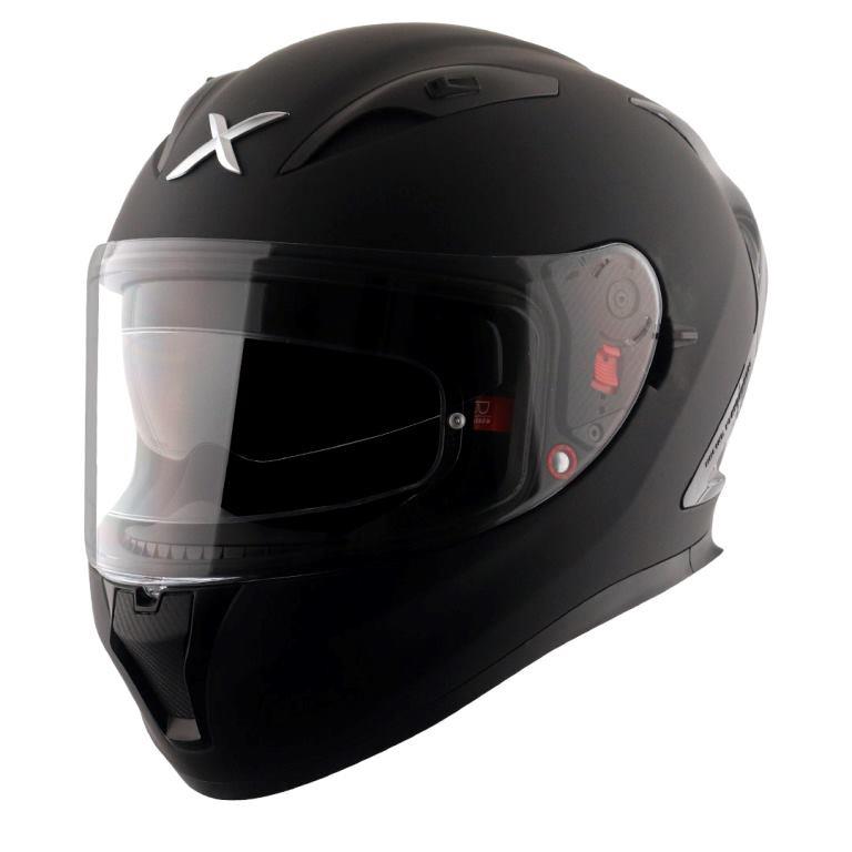 Axor Street Solid Black Helmet - Dull Black
