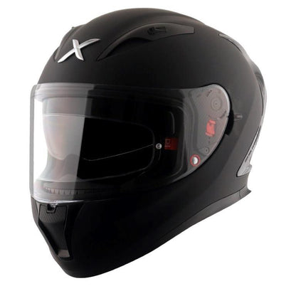 Axor Street Solid Black Helmet - Dull Black