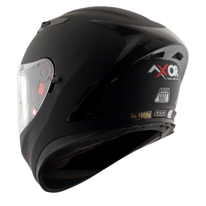 Axor Street Solid Black Helmet - Dull Black