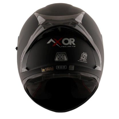 Axor Street Solid Black Helmet - Dull Black